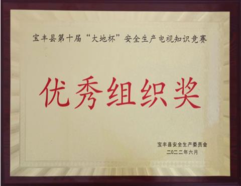 優秀組織獎                                             